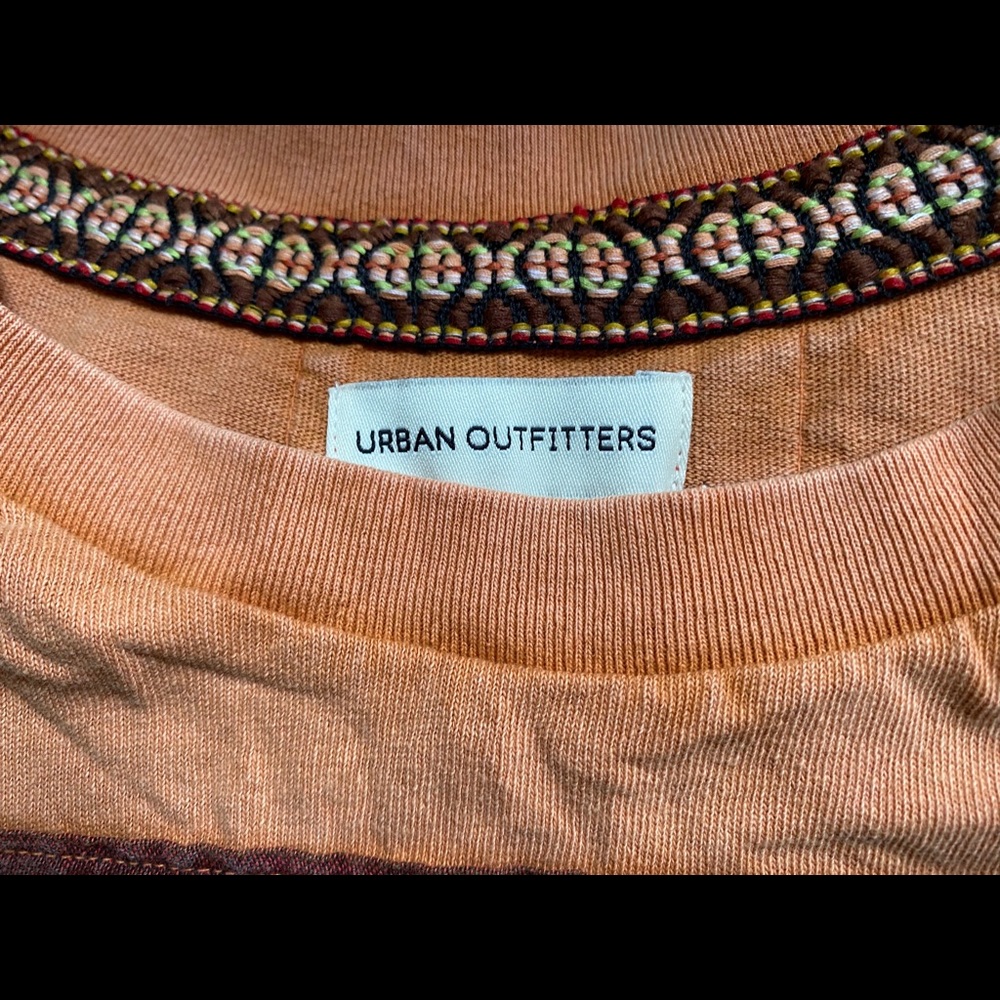 Urban Outfitters Patchwork Cropped Tee